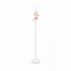 Disinfectant Stand with Bracket, White